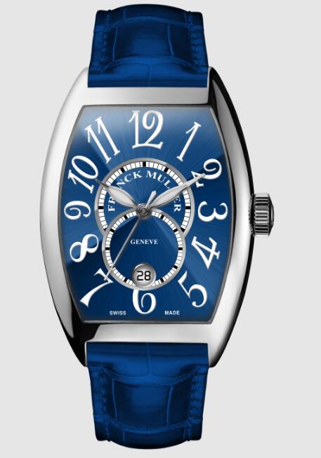 Franck Muller Cintree Curvex Nuance Replica Watch 7880 SC DT NUANCE blue dial
